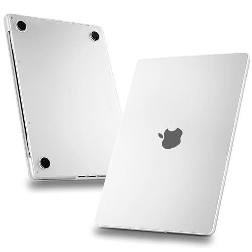 Batianda Matte Ultra-Thin Case for M4 New MacBook Pro 16 inch 2024 2023 2021 Release Model A3403 A3186 A2991 Durable Fingerprint-Resistant, Precision Fit, with TPU Keyboard Cover, Translucent - color: Translucent