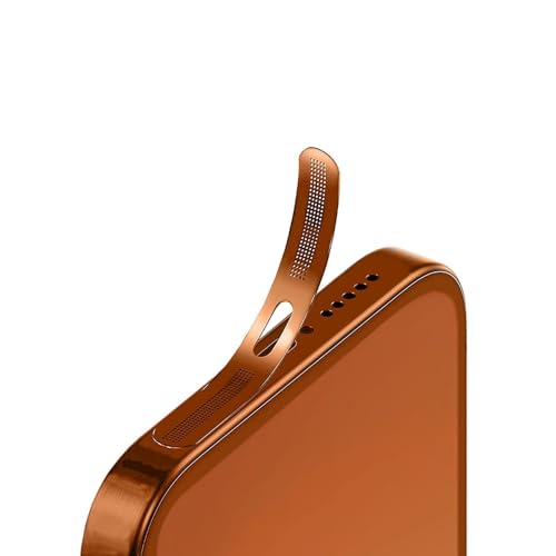 for iPhone 17 Pro Earpiece Speaker Mesh Anti Dust Proof Adhesive Cover - 5PCS / Cosmic Orange - color: Cosmic Orange, size: iPhone 17 Pro