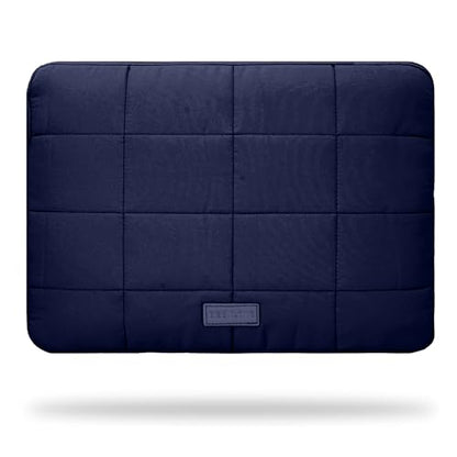 Puffy Laptop Sleeve 14 Inch Matte Navy, Waterproof Carrying Case Bag for Women, Fluffy Computer 14 HP Case, Compatible with MacBook Pro 14 Inch, MacBook Air M2 M1, Asus/Dell XPS/Lenovo - color: Matte Navy, size: 14-inch