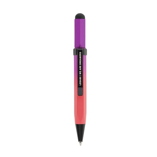 LEGAMI Mini pen with touch screen and black ink – smart pen for touch screen pink and purple.