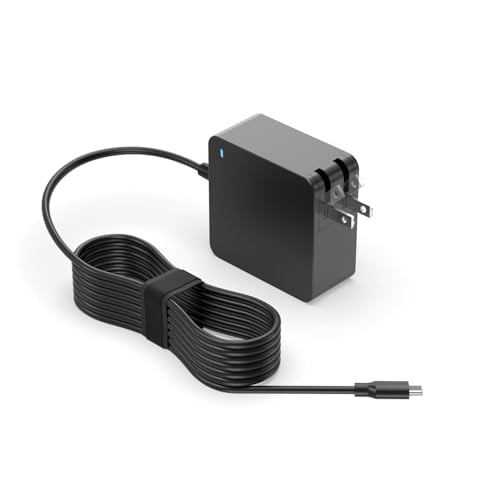 Superer 65W/45W USB-C Laptop Charger for ASUS ZenBook/VivoBook/ChromeBook/ExpertBook Series, Type-C PD Fast Charging 20V 3.25A AC Adapter