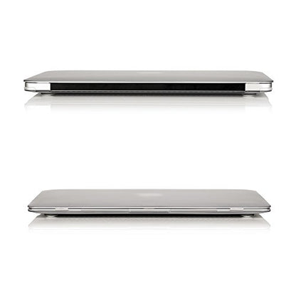 RUBAN Case Compatible with MacBook Air 13 Inch (Models: A1369 & A1466, Older Version 2010-2017 Release), Slim Snap On Hard Shell Protective Cover and Keyboard Cover, Frost White - color: Frost Clear