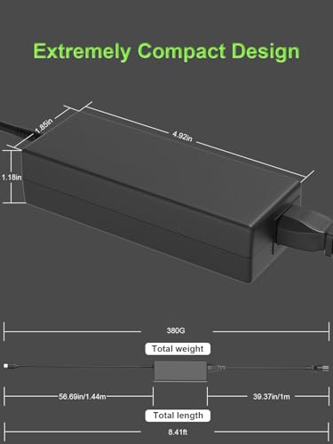 100W Universal Laptop Charger with USB-C and 15 Charging Port Compatible with Lenovo Dell HP Acer Asus MacBook Gateway Toshiba Fujitsu Sony LG MSI Google Samsung-Chromebook/Monitor