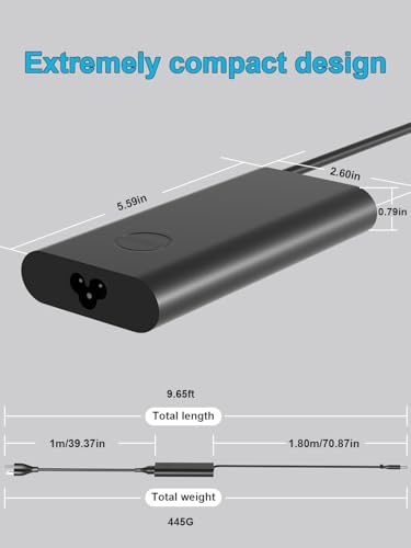 130W AC Charger for Dell Inspiron 24 27 22 20 7790 7720 7710 7700 7459 5491 5490 5459 5430 5421 5420 5415 5410 5400 3480 3475 3455 3452 3280 3275 3265 3250 3252 3048 All-in-One Desktop
