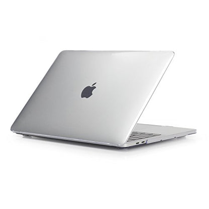 Se7enline Compatible with MacBook Pro 13 Case Crystal Hard Laptop Cover 2024/2023/2022/2021/2020 for Mac Pro 13-inch Model M1/M2 A2338/A2251/A2289 with Touch Bar&Keyboard Skin, Transparent/Clear | Hard Shell Laptop Case Washable Keyboard Cover Skin Anti-S