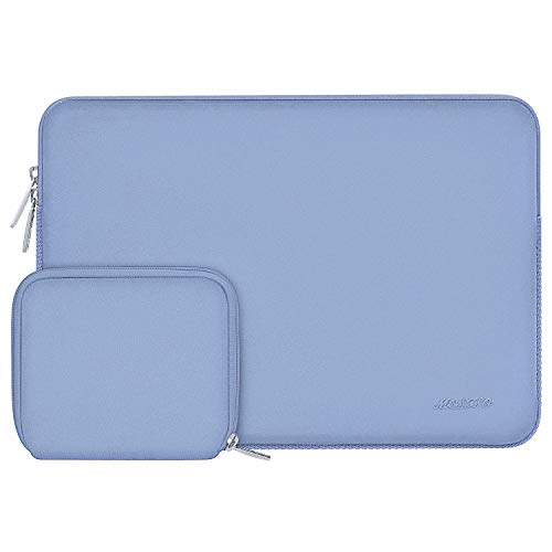 MOSISO Laptop Case 13 inch, 13 inch Laptop Sleeve with Small Case | Compatible with MacBook Neo / Air M5 M4 M3 M2 M1 2026-2018 / Pro M2 M1 2026-2016, Neoprene Computer Sleeve Bag, Serenity Blue - color: Serenity Blue, size: 13 inch