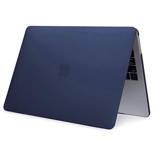 Se7enline for MacBook Pro 13 inch Case M2/M1 2026-2020 A2338,Navy Blue | Hard Shell Laptop Case Washable Keyboard Cover Skin Anti-Scratch Anti-Drop Heat Dissipation Full Port Access Slim Lightweight - color: Navy Blue