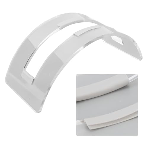 Acrylic Vertical Laptop Stand, Multi Angle Adjustable Laptop Docking Stand with Design for Office