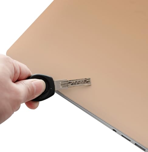 Laptop Skin Sticker Decal 15-15.6 Inches, Universal Reusable Vinyl Sticker for 12.1 13 13.3 14 15.4 Inches Netbook/Notebook PC, Waterproof & Scratch-Resistant (Brown - Gradient) - color: Brown - Gradient