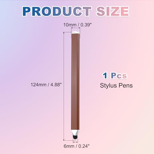 PATIKIL Stylus Pens for Touch Screen, High Sensitivity Universal Pen Capacitive Digital Pens Touchscreen Stylus for Phone Tablets Laptop Touch Screen Devices, Brown - color: Brown