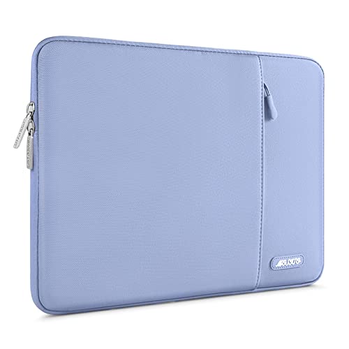 MOSISO Laptop Case 13 inch, Laptop Sleeve Compatible with MacBook Neo/Air/Pro 13 inch with A18/M5/M4/M3/M2/M1 Chip 2026-2016, Polyester Vertical Computer Sleeve Bag with Pocket, Pastel Blue - color: Pastel Blue, size: 13 inch
