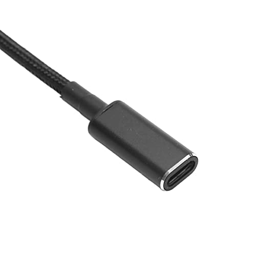 ASHATA Type C Female Input to DC Power PD Charge Cable, USB C Female to 2.5x0.7mm DC Male Power PD Cable 100W PD Fast Charging Cable for Laptop Charging