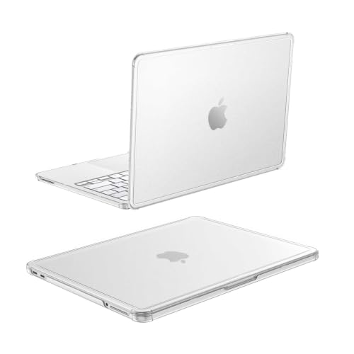 Fintie Case for MacBook Neo 13 Inch A3404 2026, Anti-Crack Bumper, Clear | Ultra-Thin, Scratch-Resistant, Anti-Fingerprint, Protective Matte Case - color: Clear