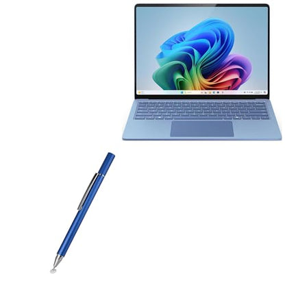 BoxWave Stylus Pen Compatible with Microsoft Surface Laptop 7 (13.8 in) - FineTouch Capacitive Stylus, Super Precise Stylus Pen - Lunar Blue
