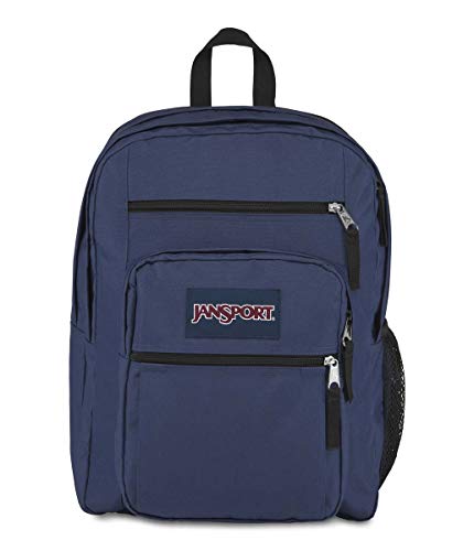 JanSport Laptop Backpack - Computer Bag with 2 Compartments, Ergonomic Shoulder Straps, 15” Laptop Sleeve, Haul Handle - Navy - color: Navy