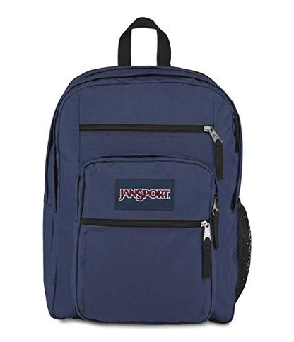 JanSport Laptop Backpack - Computer Bag with 2 Compartments, Ergonomic Shoulder Straps, 15” Laptop Sleeve, Haul Handle - Navy - color: Navy