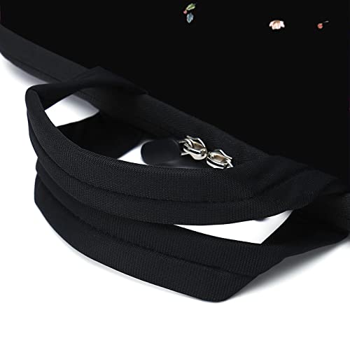 Laptop Sleeves 14 15 15.4 15.6 Chromebook Case Notebook Sleeve PC Messenger Bag Tablet Case Neoprene Handle Sleeve for Men Women, Two Pockets (Flowers) - color: Flowers