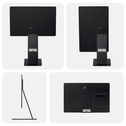 SOTSU FlipAction Pro 16" Gen 2 | 2.5K Portable Monitor | 2560 x 1600 (WQXGA) | 120 Hz | 100% DCI-P3 | 400 Nits | Pivot Rotate | Full Metal CNC | Perfect Match for Mac and Windows (Universe Black) - color: Universe Black