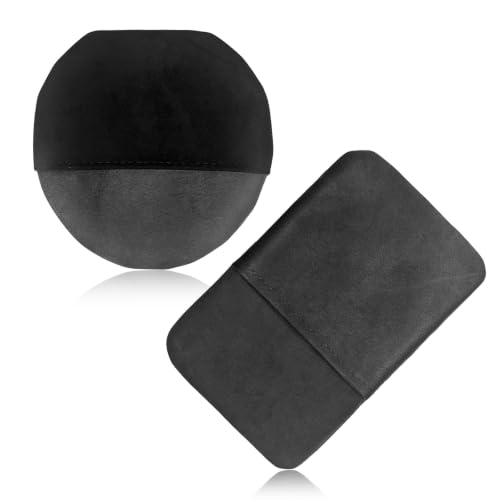 2PCSCar Screen Cleaner, Microfiber Dashboard Cleaning Wipes, Vehicle Touch Screen Pad Universal Cleaning Tool for Vehicle Dashboard Display, Car Cleaning Kits - color: Rectangle & Round, 2 Pcs