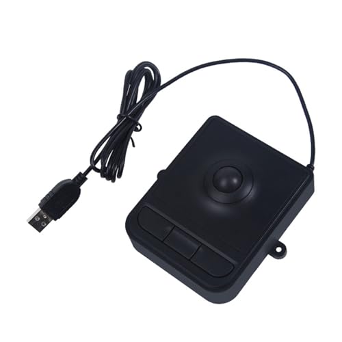 Compactly Wire USB Touchpad USB Compatible Industrial Trackball with Ergonomic Designs for Laptop and Desktop User - color: A