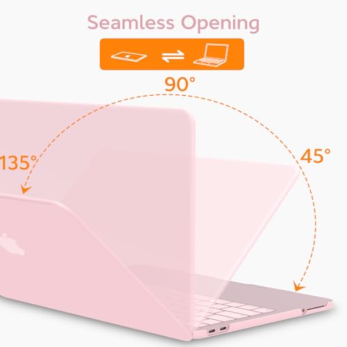 B BELK for MacBook Neo Case 13 inch 2026 Release Model A3404, Baby Pink | Scratch Resistant Protective Matte Hard Shell for Mac Neo Case with Keyboard Cover & Screen Protector, Lightweight, Snap-On - color: Rose Quartz