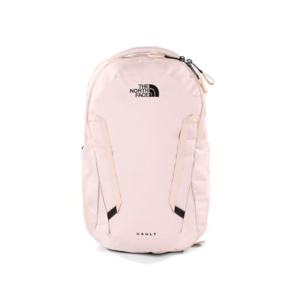 The North Face Women's Vault Everyday Laptop Backpack - Commuter Travel Bag, Water-Repellent, Spacious Main Compartment, Pink Salt, One Size - color: Pink Salt