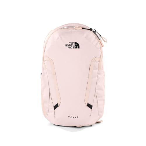 The North Face Women's Vault Everyday Laptop Backpack - Commuter Travel Bag, Water-Repellent, Spacious Main Compartment, Pink Salt, One Size - color: Pink Salt