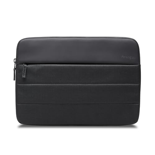 Kensington EQ Laptop Sleeve 14", Durable Protective Case for Laptops and Tablets up to 14 inch - Compatible with MacBook Computers - Black(K60394WW) - size: 14"