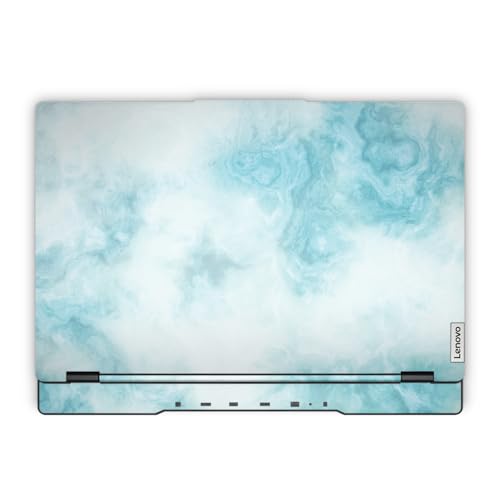 Laptop Skin Compatible with Lenovo Legion 5 Gaming Laptop (15IRX9) 2024 - Blue Marble - Premium 3M Vinyl Protective Wrap Decal Cover - Easy to Apply | Crafted in the USA - color: Blue Marble, size: Legion 5 Gaming (15IRX9) 2024 Top Skin Only, style: Matte