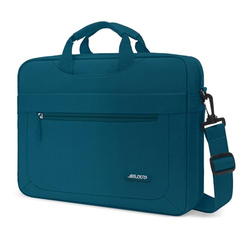 MOSISO Laptop Bag 13.3 inch, 13-14 inch Computer Bags | Compatible with MacBook Neo 13/ Air 13/13.6/ Pro 13/14, Laptop Messenger Bag with Adjustable Depth at Bottom, Deep Teal - color: Deep Teal, size: 13.3 inch