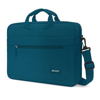 MOSISO Laptop Bag 13.3 inch, 13-14 inch Computer Bags | Compatible with MacBook Neo 13/ Air 13/13.6/ Pro 13/14, Laptop Messenger Bag with Adjustable Depth at Bottom, Deep Teal - color: Deep Teal, size: 13.3 inch