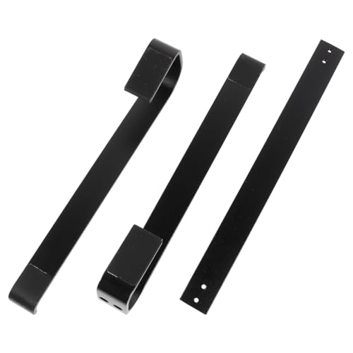 Healifty Ergonomic Aluminum Laptop Riser Stand Folding Holder for Desk Slip Stable Notebook Support Portable Computer Stand to Posture and Visual Angle Black