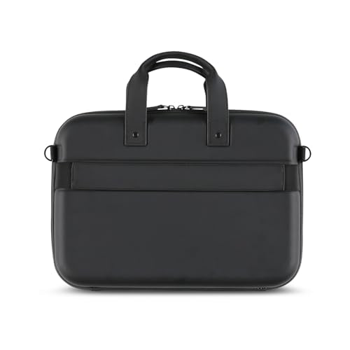 Rollink Laptop Case EVA Hard-Shell, Water-Resistant Computer or Table Bag with Shoulder Strap, Organized Travel Storage - color: Charcoal Landscape