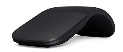 Microsoft Arc Mouse - Black. Sleek,Ergonomic design, Ultra slim and lightweight, Bluetooth Mouse for PC/Laptop,Desktop works with Windows/Mac computers - color: Black