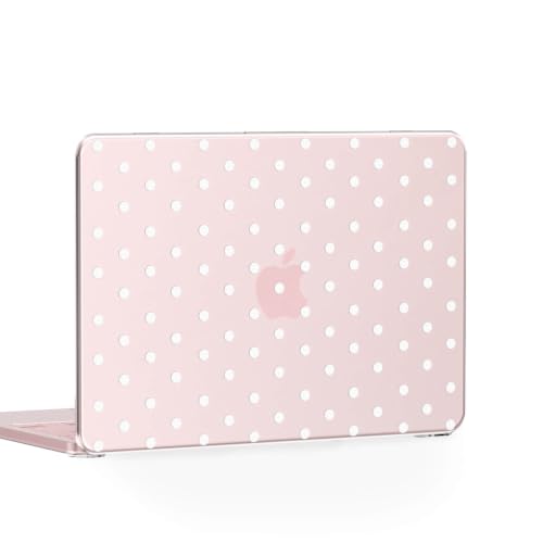 Feams for MacBook Neo 13 Inch Case 2026 A3404, Stylish Protective Clear Case Hard Shell Transparent Cover for MacBook Neo 13 Inch 2026 (A18 Pro Chip) with Keyboard Cover, Polka Dot - color: Polka Dot