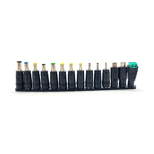 Female to Male Power Adapter Tips Connector for Phone Laptop Charging Power Supply Plug Jacks Sets 5.5x2.1mm