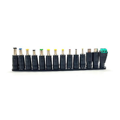Female to Male Power Adapter Tips Connector for Phone Laptop Charging Power Supply Plug Jacks Sets 5.5x2.1mm
