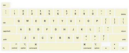 Se7enline for MacBook Pro 13 inch Case M2/M1 2026-2020 A2338,Mellow Yellow | Hard Shell Laptop Case Washable Keyboard Cover Skin Anti-Scratch Anti-Drop Heat Dissipation Full Port Access Slim Lightweight - color: Mellow Yellow
