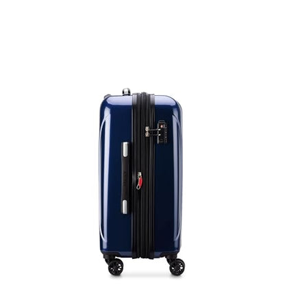 DELSEY PARIS Helium Aero Hardside Expandable Luggage with Spinner Wheels, Blue Cobalt, Carry-On Plus 21 Inch - color: Blue Cobalt, size: Carry-On Plus 21 Inch