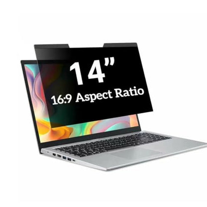 Magnetic Laptop Privacy Screen 14 Inch 16:9 - Removable Laptop Privacy Filter Protector