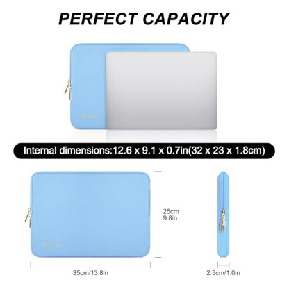ARVOK Laptop Sleeve Case,Waterproof Notebook Cover for MacBook Air MacBook Pro inch, Computer Carrying Bag - color: Blue, size: 13 inch