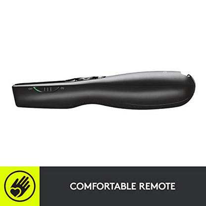 Logitech Professional Presenter R800, Presentation Wireless Presenter with Laser Pointer Green (Renewed)