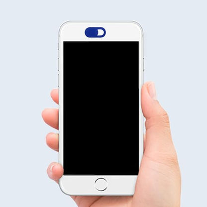 5-Pack Webcam Cover Slide, Ultra-Thin Privacy Shield for Laptop, Tablet, Phone, Desktop, Sliding Lens Cover for Personal and Office Use - color: 5 Dark Blue