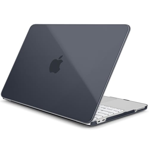 Batianda CrystalAir Case for MacBook Neo 13 Inch 2026, Crystal Black | 4-in-1 Bundle Ultra Clear Slim Hard Shell, Lightweight Everyday Protection for MacBook Neo 13 Inch 2026 Model A3404 - color: Crystal Black