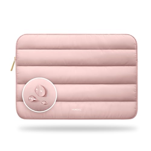Vandel The Original Puffy Laptop Sleeve Case, 13-14 inch Laptop Sleeve Bag | Compatible with MacBook Air/Pro 13/Pro 14/iPad Pro 12.9, HP Dell ASUS Computer Case Bag Cover, Stylish Aesthetic Design - color: h. Pink, size: 13-14 Inch