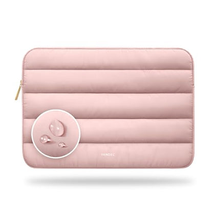 Vandel The Original Puffy Laptop Sleeve Case, 13-14 inch Laptop Sleeve Bag | Compatible with MacBook Air/Pro 13/Pro 14/iPad Pro 12.9, HP Dell ASUS Computer Case Bag Cover, Stylish Aesthetic Design - color: h. Pink, size: 13-14 Inch