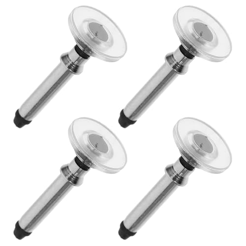 4pcs Stylus Pen Replacement Tips Capacitive Touch Screen Disc Tips for Tablets and Laptops Compatible with Touchscreen Devices for Precise Writing and Drawing