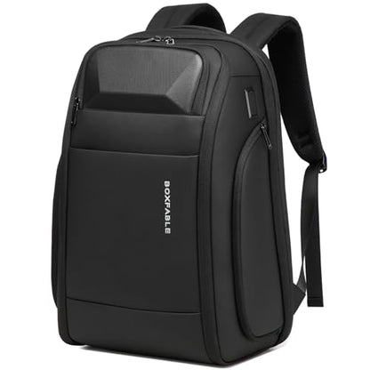 Travel Business Anti Theft Backpack for Men Fits 17.3" Laptop | Water Resistant, USB Charging Port, Lightweight, Large Work Computer Bag, Carry on Tech Backpack, Gift for Office Men