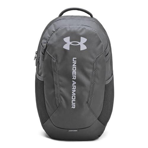 Under Armour Unisex Hustle 6.0 Backpack, Castlerock/Steel - color: (025) Castlerock / / Steel, size: One Size