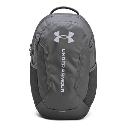 Under Armour Unisex Hustle 6.0 Backpack, Castlerock/Steel - color: (025) Castlerock / / Steel, size: One Size
